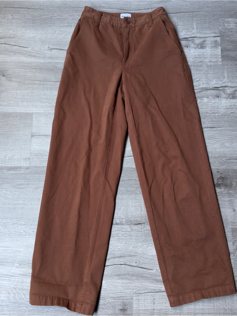 Sundeh Pants in Rust Brown